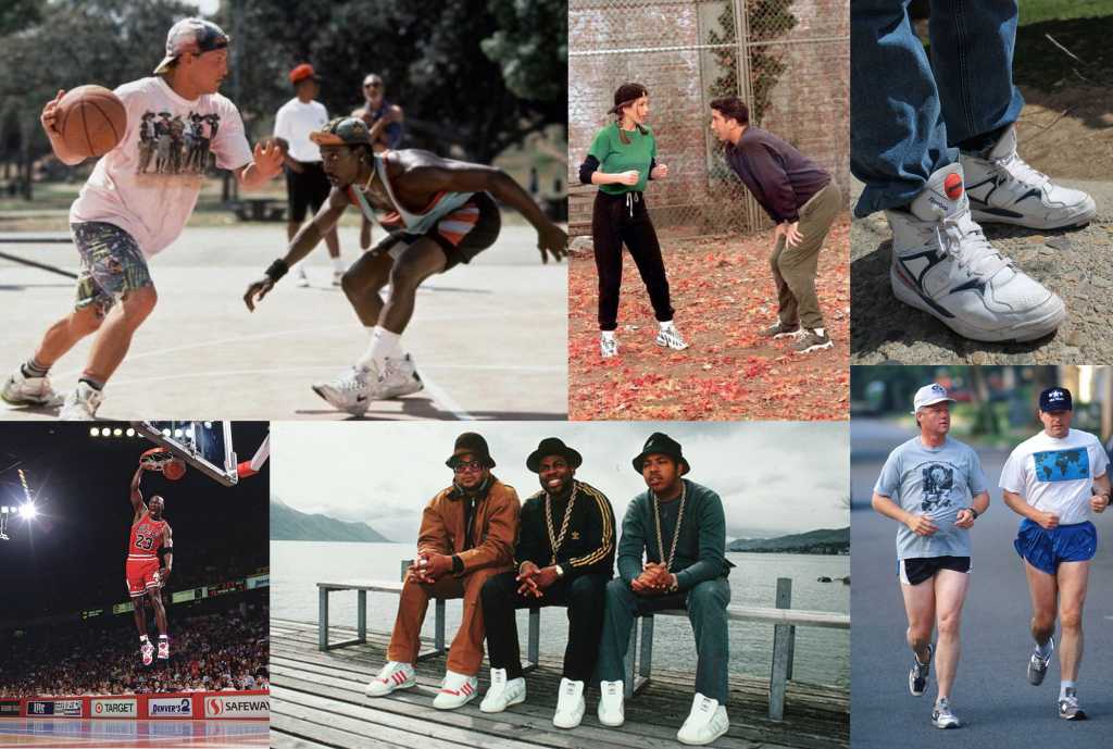 sneakers from 90s